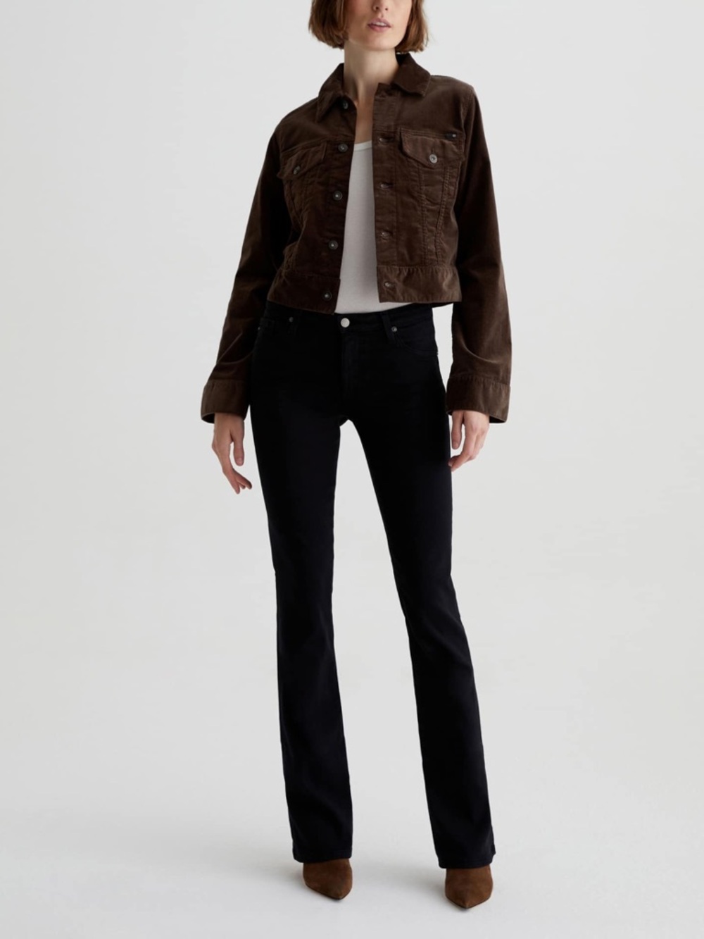 AG Adriano Goldschmied The Angel low rise bootcut black jeans Y2K 26